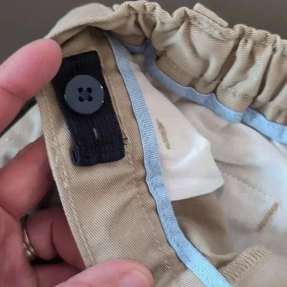 Land's End boys khaki shorts
